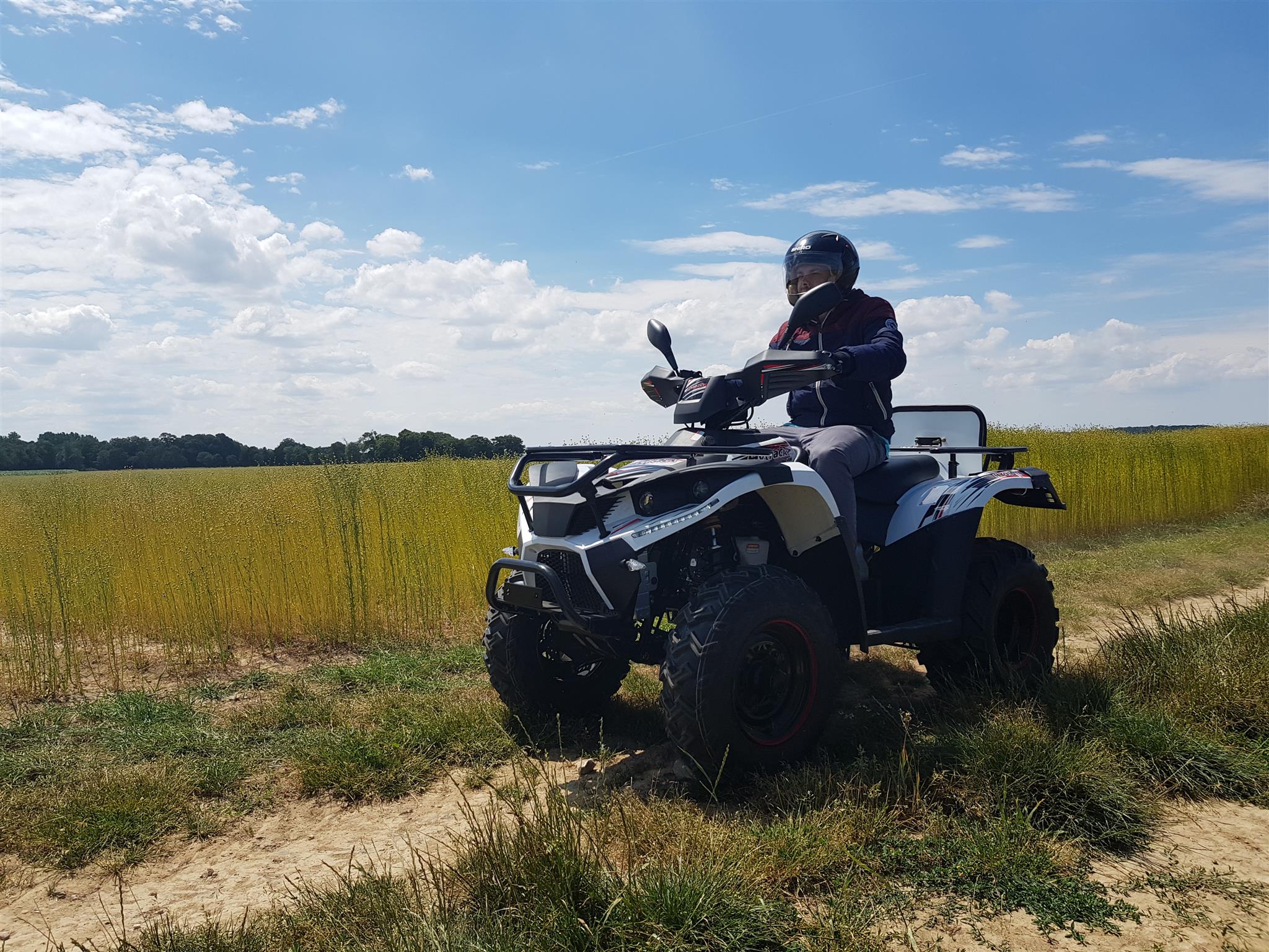 Quad en Normandie